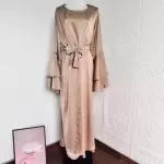 Shiny Satin Abaya